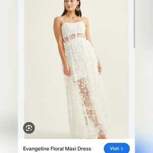 Altar'd State Evangeline Floral Maxi Dress